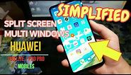 How to Enable Huawei Mobile Phones SPLIT SCREEN P30 lite/ P30 Pro