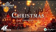 Christmas atmosphere 4k - Scenic Christmas Relaxation Film with Top Christmas Songs of All Time