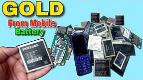 Gold from Mobile Battery/Gold Recovery #gold #business