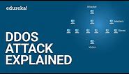 DDOS Attack Explained | How to Perform DOS Attack | Cybersecurity Course | Edureka