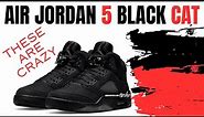 Air Jordan 5 Black Cat Review These Are Crazy