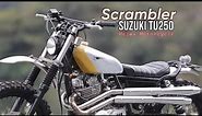 SUZUKI TU250 Custom “Scrambler” by Heiwa Motorcycle