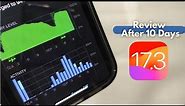 iOS 17.3.1 Battery Life & Performance Review | Geekbench Score Comparison