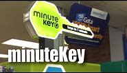 Copying a key with the minuteKey kiosk at Walmart