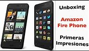 Unboxing Amazon Fire Phone Primeras Impresiones