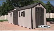 Lifetime 20' x 8' Outdoor Storage Shed | Model 60127 | Features & Benefits Video