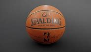 Basketball NBA Spalding PBR - Buy Royalty Free 3D model by romullus