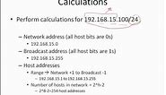 IPv4 - Calculating the network, host and broadcast addresses - Part 1 of 2
