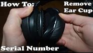 Guide: How to remove EAR CUPS - Razer Kraken Pro and Chroma v2 pro 7.1