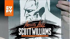 Batman Sketched by Scott Williams (Artists Alley) | SYFY WIRE