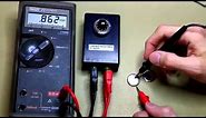 How to Measure a CR2032 Coin cell battery (#006)