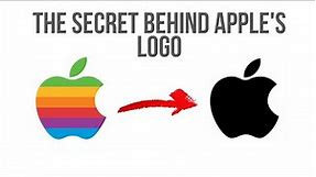 Apple logo Meaning and History of old Apple logo || Revealing Logos