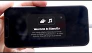 How To Use StandBy On iOS 17!