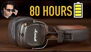 Marshall Major IV Wireless Headphone with Remarkable Battery Life