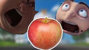 let's say this apple is you