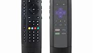 Philips 4-Device Universal Companion Remote for Roku with Flip and Slide Cradle, Black