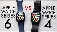 Apple Watch Series 6 Vs Apple Watch Series 4! (Comparison) (Review)