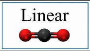 Linear Molecular Geometry/Shape and Bond Angles
