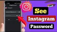 How To Find Instagram Password And Username || How to see your instagram password if you forgot it