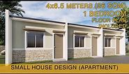 Small House Design Idea - Apartment (4x6.5 meters) 26sqm with One Bedroom