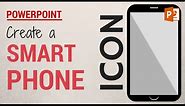 Create a Smart Phone Graphic Icon in PowerPoint