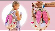 ⭐ Easy DIY Backpack for Children, for Beach, or for School / How to Make a Personalized Backpack