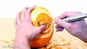 How to carve a Minion Pumpkin design