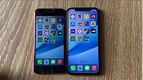 iPhone X vs iPhone SE 2020 :The iOS 17 Showdown You Won't Believe!