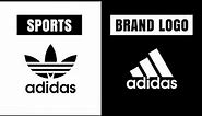 Designing the Iconic Adidas Logo | Sports Brand Logo