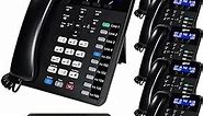 XBLUE X16 Plus Small Business Phone System Bundle with (6) XD10 Digital Phones - Capacity is (6) Outside Line & (16) Digital Phones - Includes Auto Attendant, Voicemail, Caller ID, Paging & Intercom