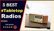 ✅ Top 5: Best Tabletop Radio With Bluetooth 2023 [Tested & Reviewed]