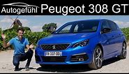 Peugeot 308 GT FULL REVIEW 2020 update 308 hatch GT Pack in Thomas Blue 😎 - Autogefühl