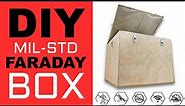 BUILD A Homemade DIY FARADAY CAGE for EMP Prepping, Signal Blocking & EMF Health! MIL-STD Certified!