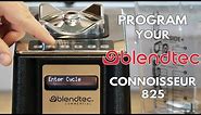 How to program your Blendtec blender | Connoissuer 825 / SpaceSaver 825