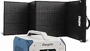 Energizer® Ultimate PowerSource™ Pro Battery Generator and Solar Panel Bundle- Portable Battery Generator with 200W Solar Panel | Emergency Backup Power for Home, Camping, RVs