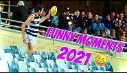 AFL FUNNY MOMENTS 2021