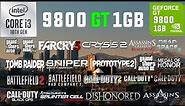 9800 GT 1GB Test in 20 Games in 2022