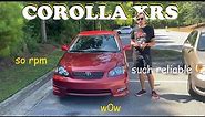 Here's Why The Toyota Corolla XRS Is The Perfect Car For Enthusiasts on a Budget