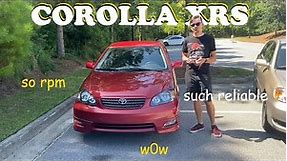 Here's Why The Toyota Corolla XRS Is The Perfect Car For Enthusiasts on a Budget