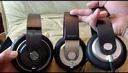 Sony MDR-XB500 "Extra Bass" headphones unboxing