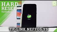 TP-LINK Neffos Y5 HARD RESET / Wipe out Android / Remove Pattern