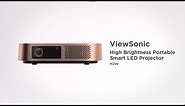 ViewSonic M2W | High Brightness Portable Smart LED Projector