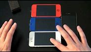 Red, Blue & White iPhone 4 Unboxing!