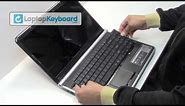 Gateway NV Laptop Keyboard Installation Replacement Guide - Remove Replace Install - NV48 NV52 NV53