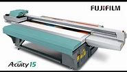 Fujifilm Acuity 15 UV Flatbed Printer