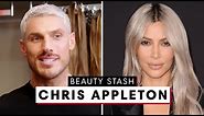 Chris Appleton Shows Off Kim Kardashian West's Hair Collection | Beauty Stash