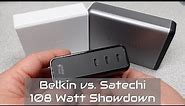 Belkin Versus Satechi 108 Watt USB Chargers Reviewed and Tested