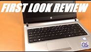 First Look: HP ProBook 430 G3 13.3" Notebook Laptop (i7)