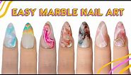 7 Ways To Do Marble Nail Art For Beginners