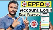 How To Login EPFO Member Portal || PF Account Login Kaise Kare || PF Account Forgot Password ||